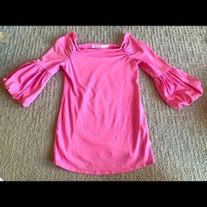 Girls sister Sam pink top